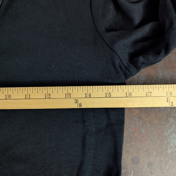 Karen Scott Petites 3/4 Sleeve Collard Top - Picture 7 of 7